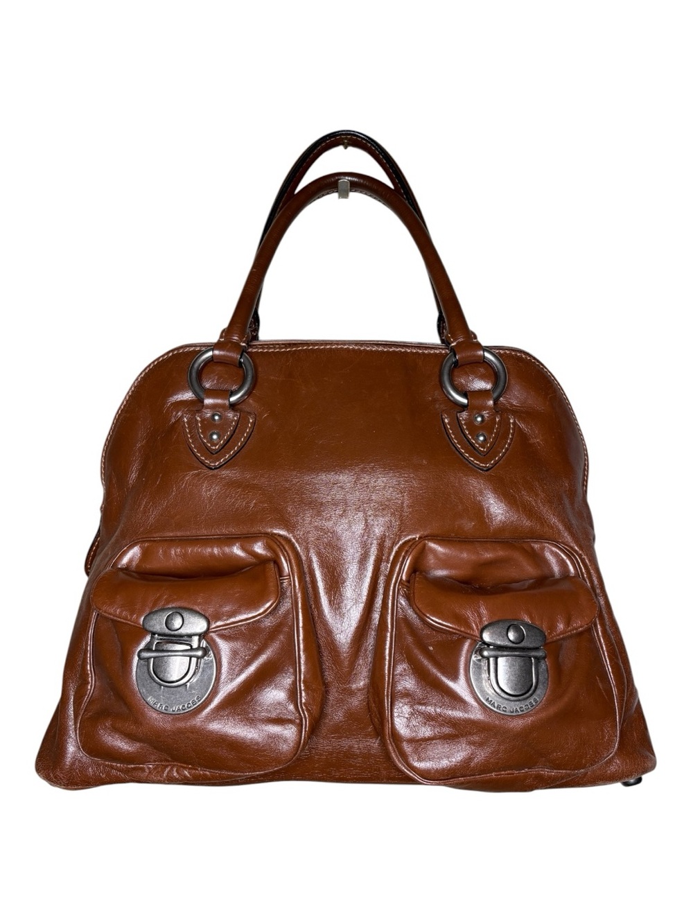 VTG Marc Jacobs Blake Bag Brown Leather 
Iconic Y2K Satchel